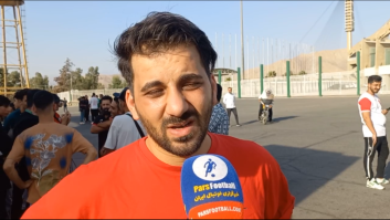 هوادار پرسپولیس : تیم اسکواد ناقصی دارد پر از وینگر است در حالی که مهاجم نیاز دارد