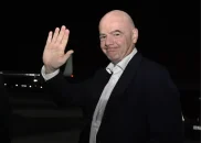 جیانی اینفانتینو رئیس فیفا تماشاگر ویژه فینال میان ایران و ازبکستان