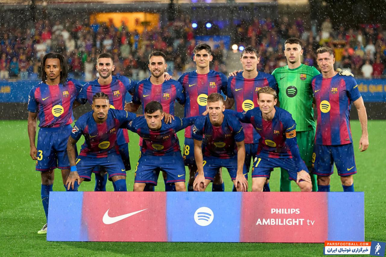 بارسلونا با میانگین سنی 25 سال و چهار ماه جوان ترین تیم رقابت های لالیگا