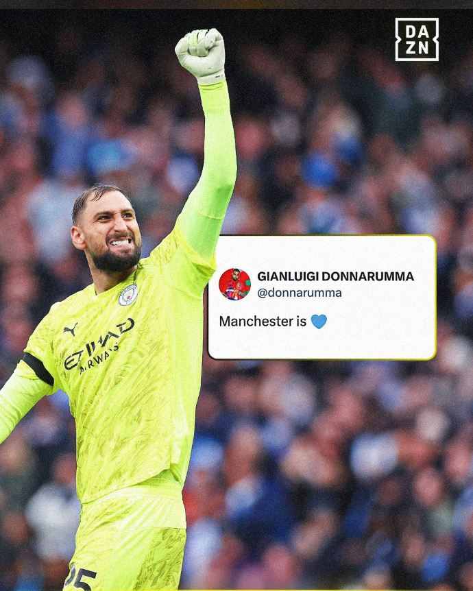 capture_0 واکنش کنایه آمیز دوناروما به تحقیر منچستریونایتد مقابل منچسترسیتی