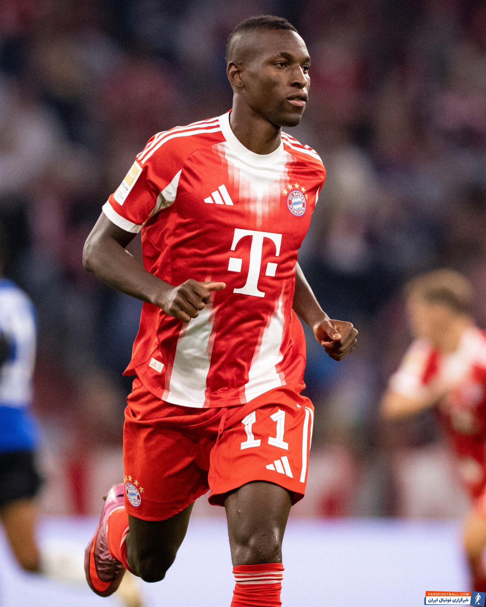 اولین حضور نیکولاس جکسون در ترکیب بایرن مونیخ در دیدار با هامبورگ رقم خورد