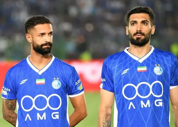 استقلال تصاویری از آرمین سهرابیان و عارف آقاسی در تمرینات منتشر کرد