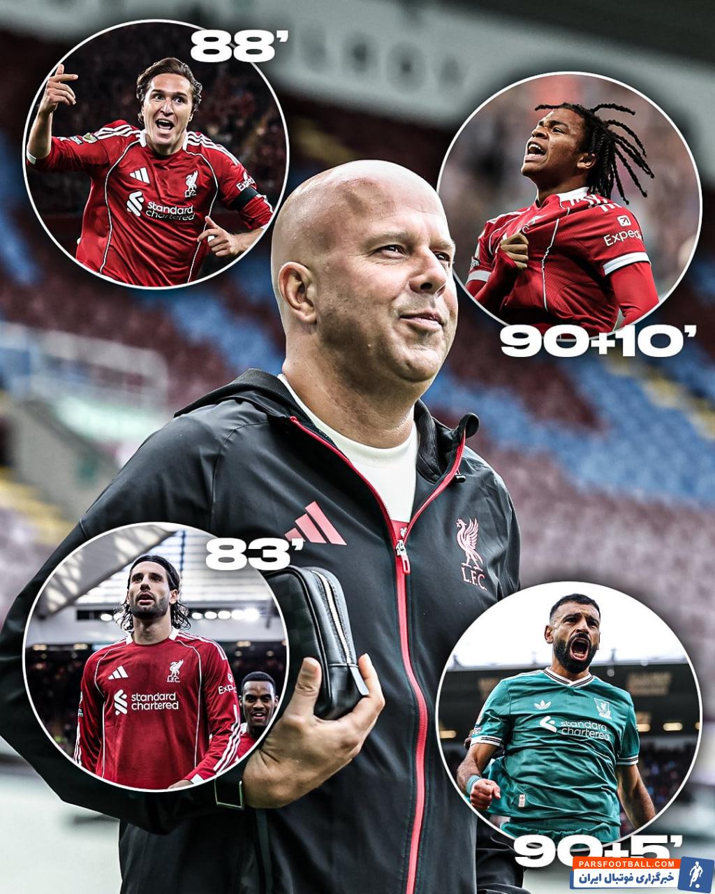 چهارمین برد لیورپول در لیگ برتر انگلیس بازهم در قایق پایانی رقم خورد