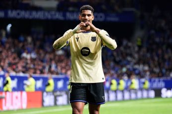 گلزنی آرائوخو برابر رئال اویدو و تقدیم گلش به گاوی ستاره مصدوم بارسلونا