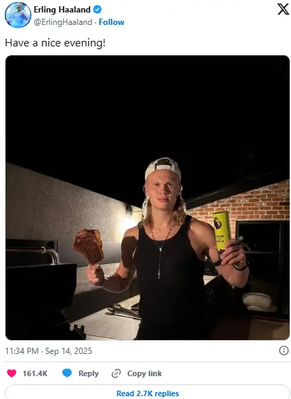 photo_dbb2dbb0dbb2dbb5-dbb0dbb9-dbb1dbb5_dbb1dbb2-dbb3dbb4-dbb0dbb2 شوخی هالند با منچستریها پس از درخشش در اتحاد (عکس)