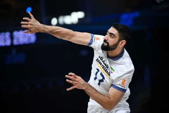 علی حاجی‌ پور ستاره والیبال ایران امتیازآورترین بازیکن ایران در دیدار با مصر انتخاب شد