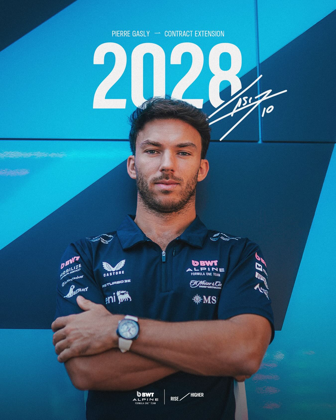 پیر گزلی - آلپین - فرمول یک