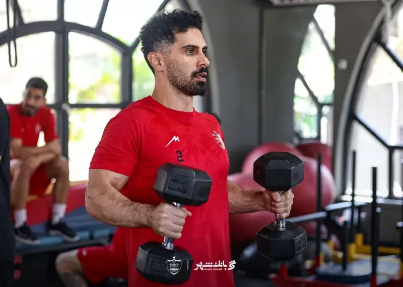 تصاویری از تمرینات تیم فوتبال پرسپولیس قبل از دیدار با فولاد