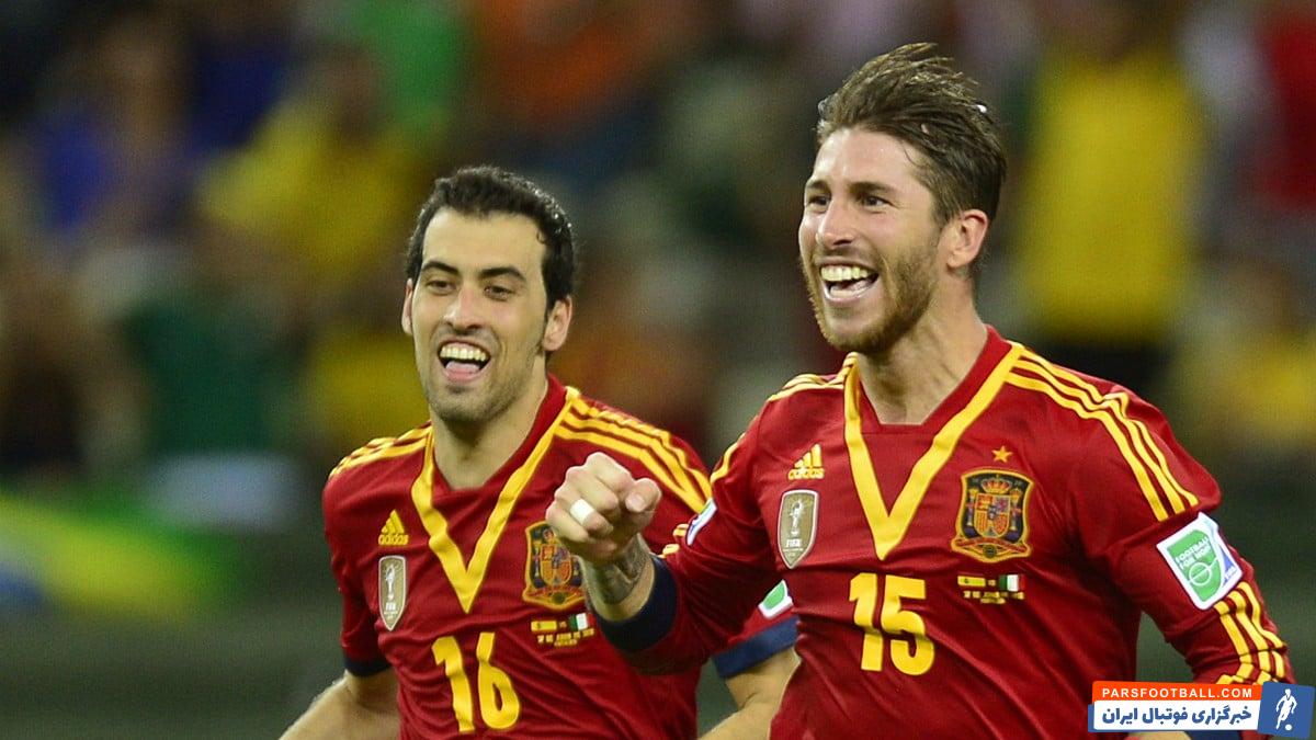 سرخیو راموس : بوسکتس، تو نماد استثنایی بودن در اوج سادگی هستی