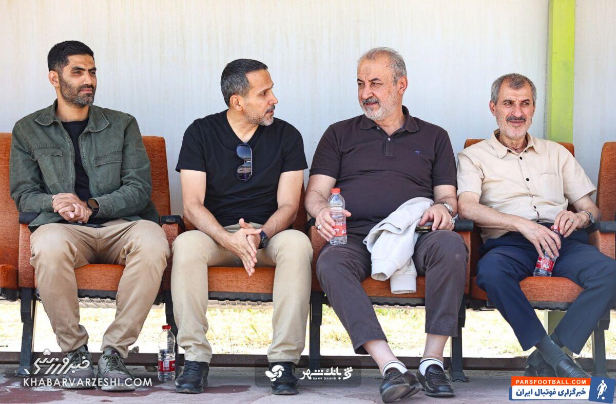 رضا درویش در تمرین پرسپولیس