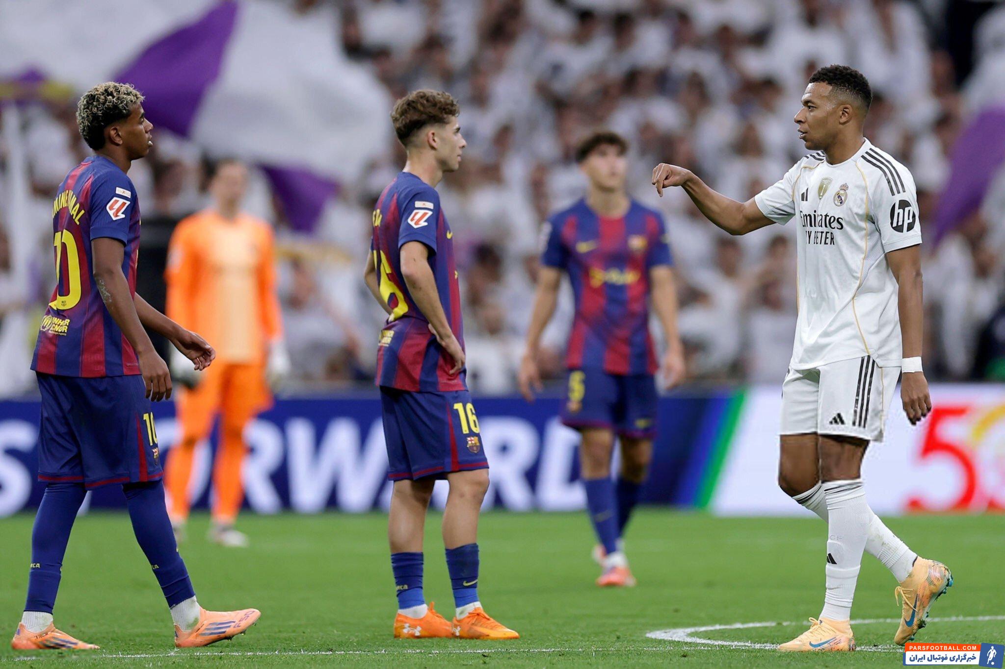 گزارشی از دیدار مهیج ال کلاسیکو بین بارسلونا و رئال مادرید
