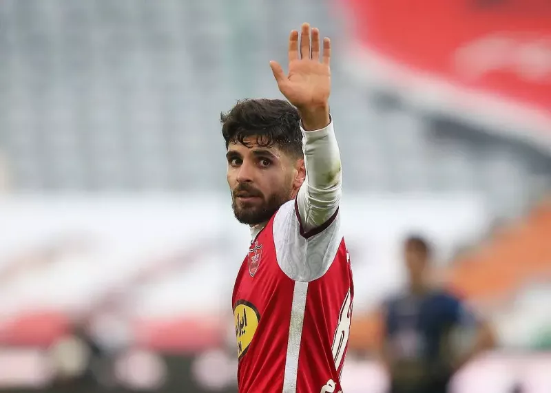 محمد عمری به تمرینات پرسپولیس بازگشت