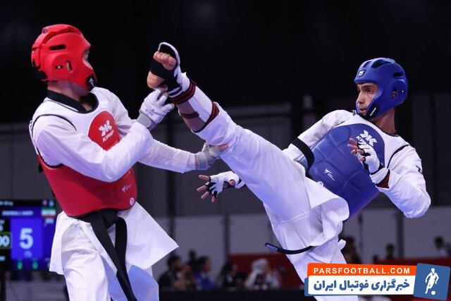 کلیپ ؛ سجده شکر، تاجگذاری و سلام نظامی ابوالفضل زندی پس از کسب مدال طلا