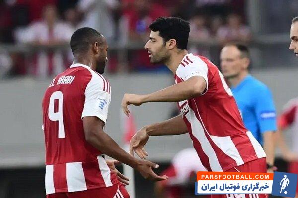 المپیاکوس در حضور مهدی طارمی مقابل حریفش شکست خورد