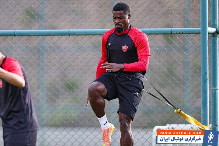 سرژ اوریه ستاره پرسپولیس مشکلی برای دیدار مقابل ذوب آهن نخواهد داشت