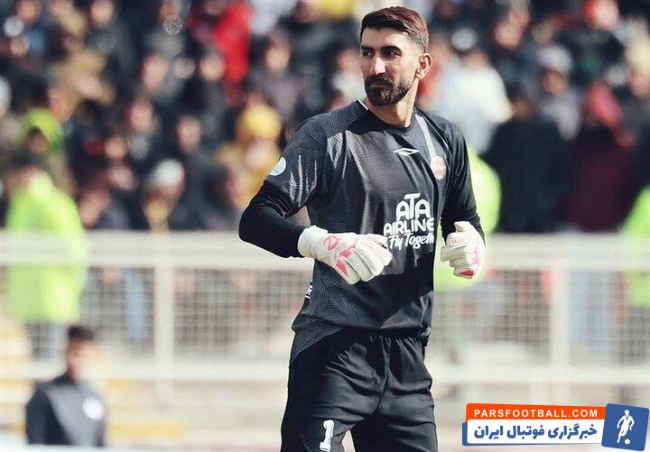 علیرضا بیرانوند ستاره تراکتور در فضای مجازی سرباز شد