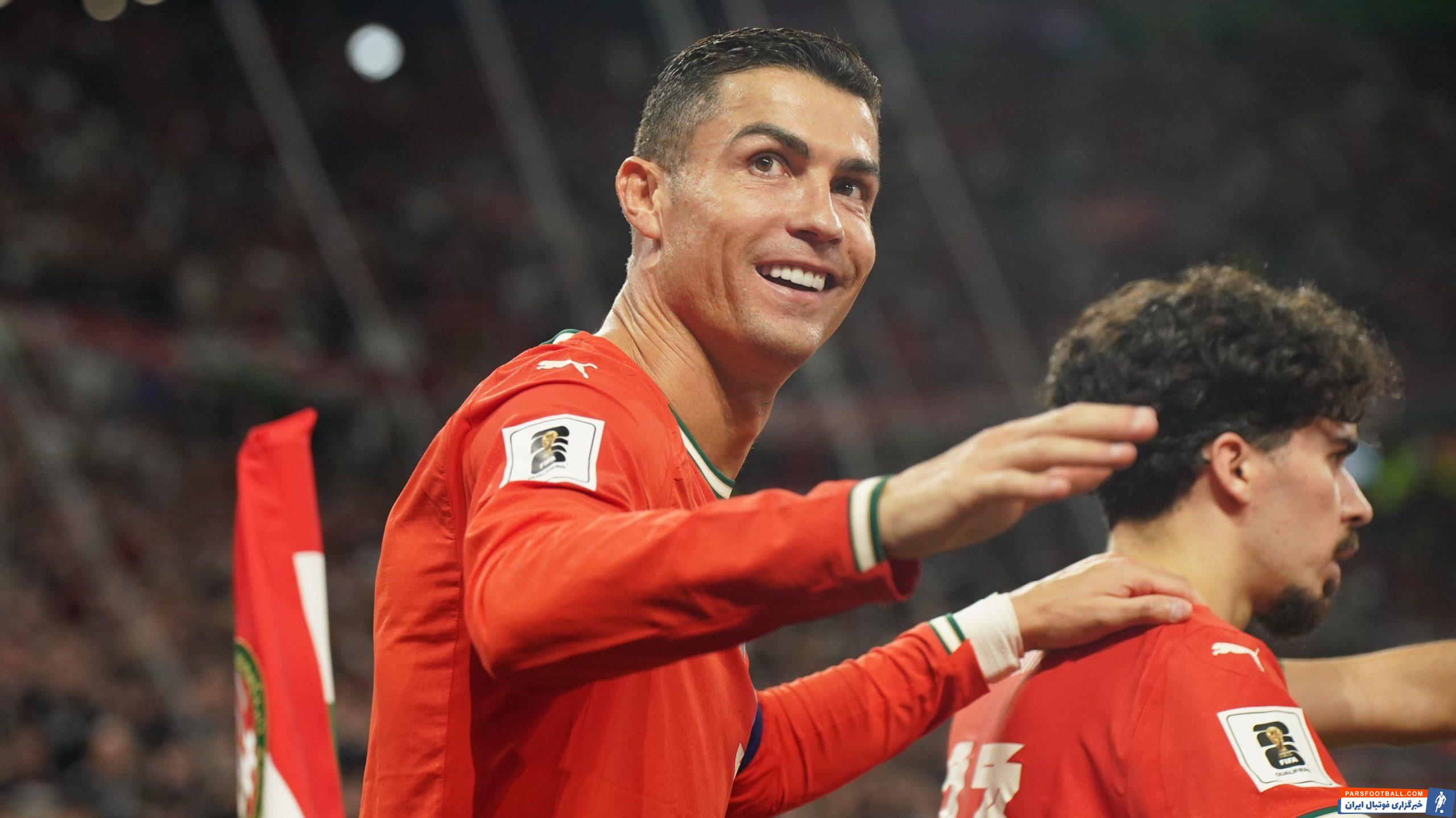 تصویری از مدل موی جدید کریستیانو رونالدو ستاره النصر