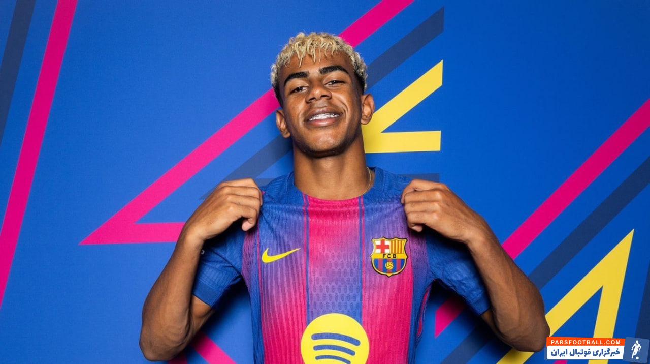 یامال ستاره بارسلونا قبل از دیدار با پاری سن ژرمن : من برگشتم و مأموریت هم همین‌طور