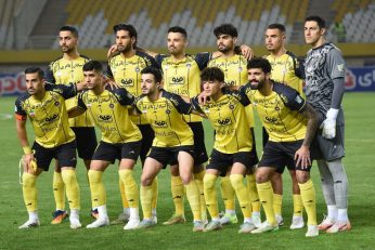 محمدرضا اخباری، آریا یوسفی، امین حزباوی و امید نورافکن بازیکنان سپاهان در تیم ملی