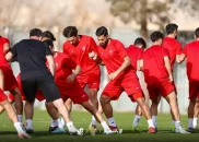 سرژ اوریه در تمرینات پرسپولیس حضور پیدا کرد