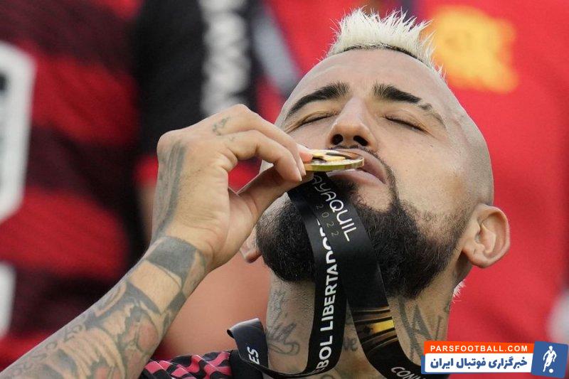 پیام تبریک قهرمانی مراکش برابر آرژانتین در جام جهانی زیر 20 سال از سوی آرتور ویدال