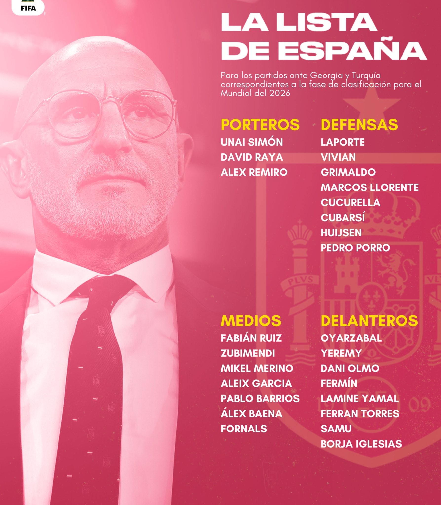 رونمایی از لیست تیم ملی اسپانیا؛ جواهر رئال مادرید را هژ زد!