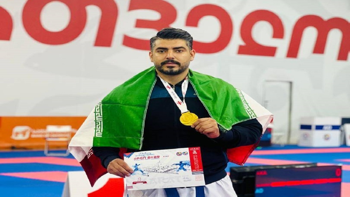 کاراته کای تهرانی در تفلیس طلایی شد 