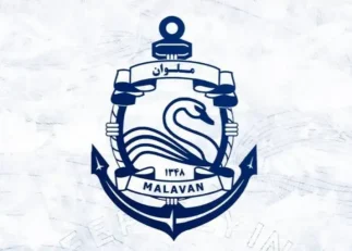 پوستر باشگاه ملوان با کنایه به خط سفید اینترنتی: خط نه! خون ما سفیده