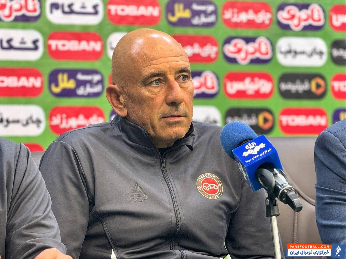 ویه کو میلتیچ مربی تراکتور : بازیکنان خیبر وقت تلف می کردند