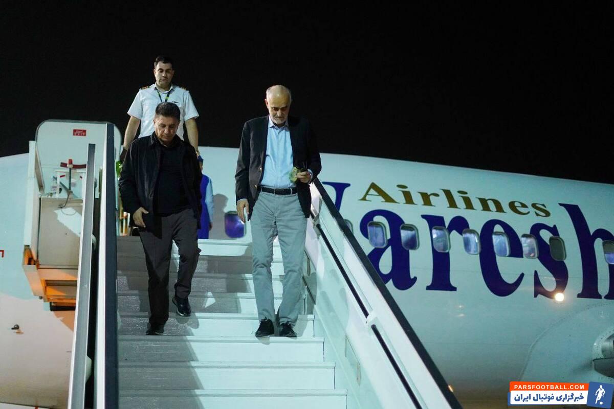 تیم ملی فوتبال ایران ساعت 2 بامداد وارد امارات شد