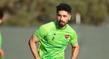 امید عالیشاه کاپیتان پرسپولیس به دلیل مصدومیت دیدار مقابل تراکتور را از دست داد