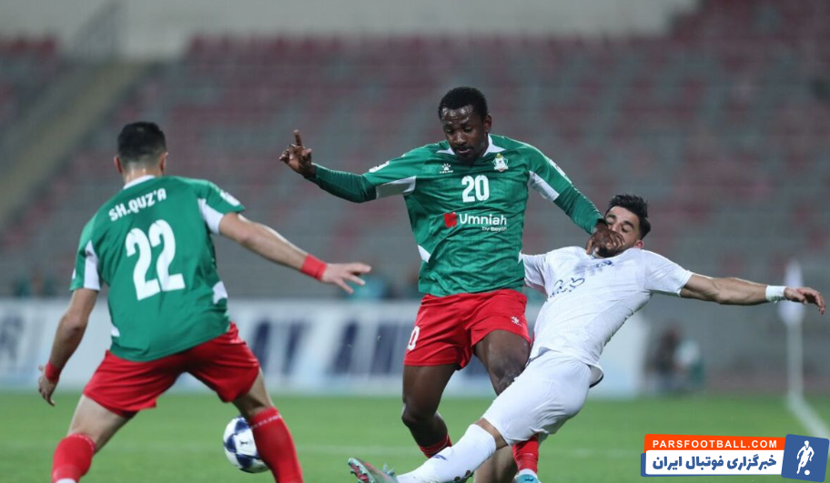 مهند سمرین به عنوان بهترین بازیکن دیدار استقلال و الوحدات انتخاب شد