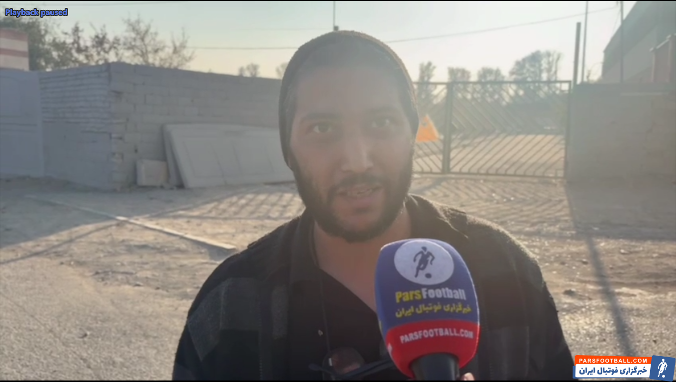 هوادار استقلال : پیش بینی من برد دو بر یک استقلال برابر فولاد است