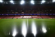 تصاویری از آتشبازی باشگاه آرسنال در ورزشگاه امارات پیش از دیدار با بایرن مونیخ