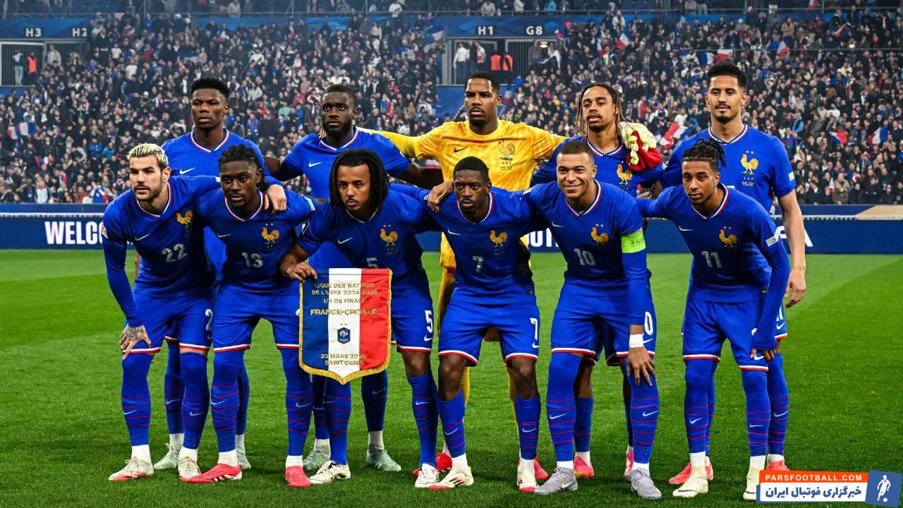 لیست 24 نفرهی تیم ملی فرانسه برای دو بازی پیشرو در مقدماتی جام جهانی ۲۰۲۶