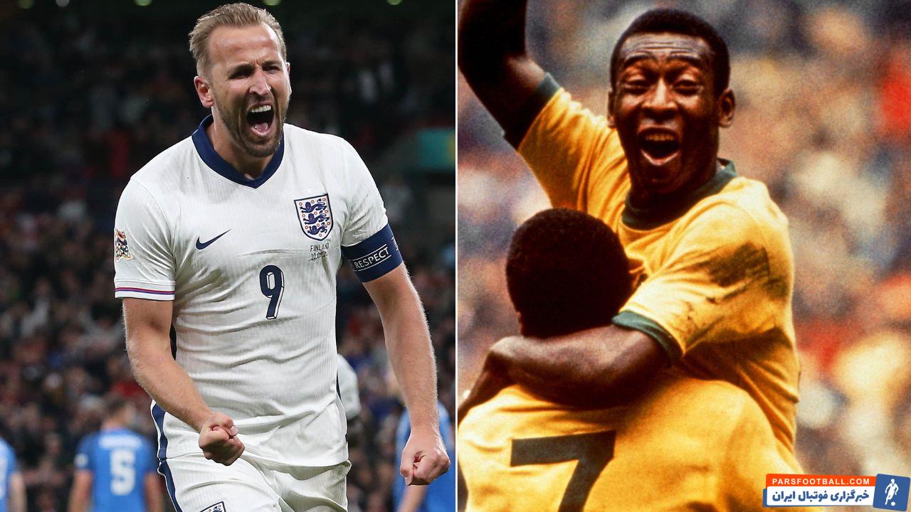 هری کین از انگلیس در جایگاه دوازدهم جدول بهترین گلزنان تاریخ بازی‌های ملی