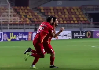 ساسان انصاری کاپیتان فولاد توپ دیدار تیمش برابر استقلال خوزستان را با خود به خانه برد