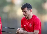 فرشاد احمدزاده کاپیتان جدید پرسپولیس در دیدار دوستانه برابر گل گهر