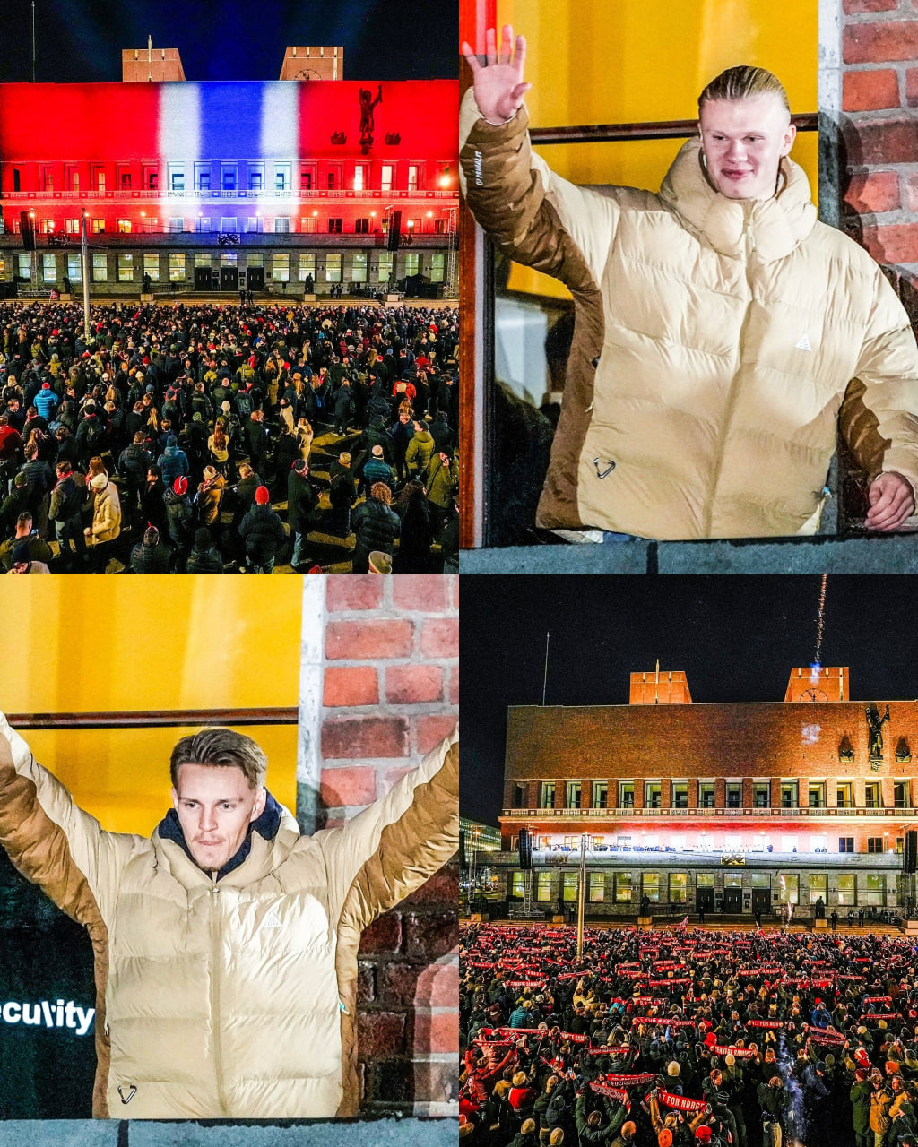 استقبال تاریخی نروژ از وایکینگ ها در سرمای زیر صفر درجه