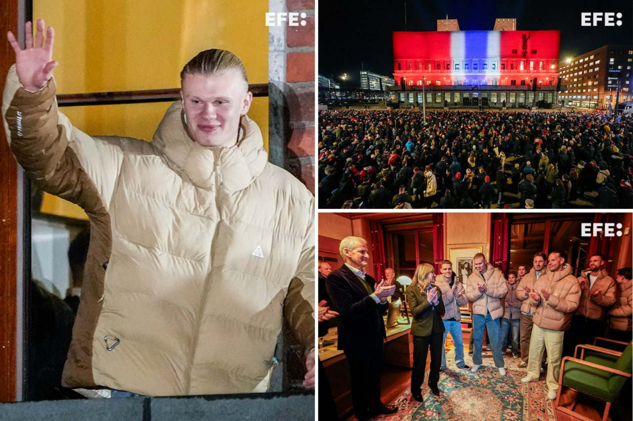 استقبال تاریخی نروژ از وایکینگ ها در سرمای زیر صفر درجه