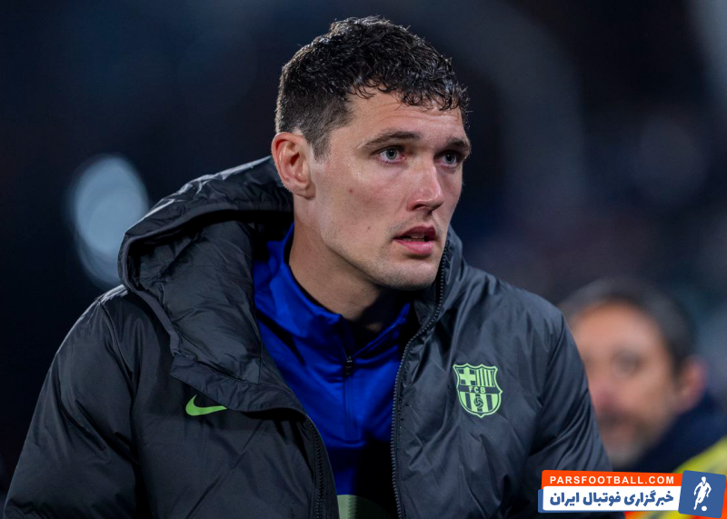 مصدومیت مجدد آندریاس کریستنسن بازیکن بارسلونا پس از بهبودی از مصدومیت