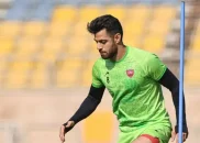 مرتضی پورعلی گنجی به دلیل سرماخوردگی در دیدار با گل گهر غایب بود