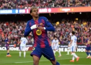 اولین گل لامین یامال برای بارسلونا در نوکمپ