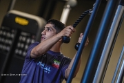 تمرین کشتی آزاد