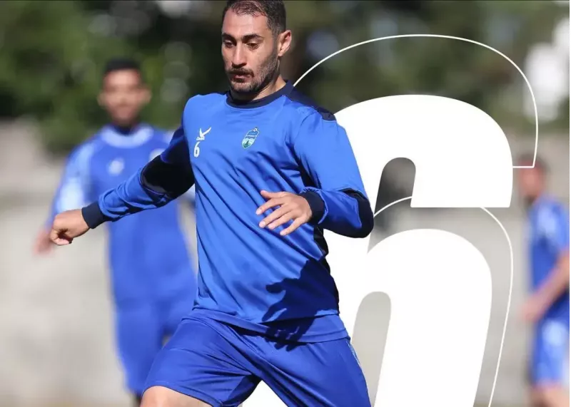 چهره های با انگیزه بازیکنان شهرداری نوشهر قبل از دیدار یا پیکان در جام حذفی