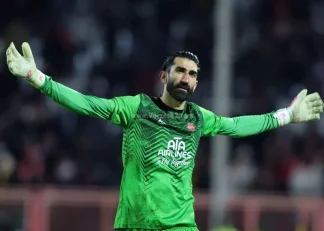 بیرانوند پس از بازی تراکتور با پرسپولیس: اتفاقات چند روز اخیر هرچه بود به پایان رسید