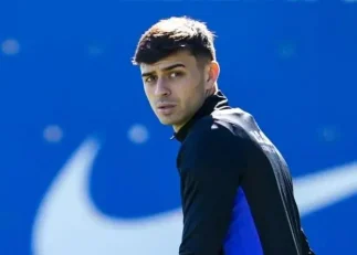 غیبت پدری گونزالس از تمرین بارسلونا