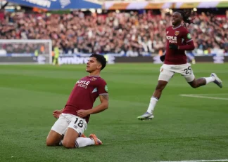 گل ماتئوس فرناندس در ثانیه ۲۹ دیدار وستهم - استون ویلا سریع ترین گل فصل لیگ انگلیس