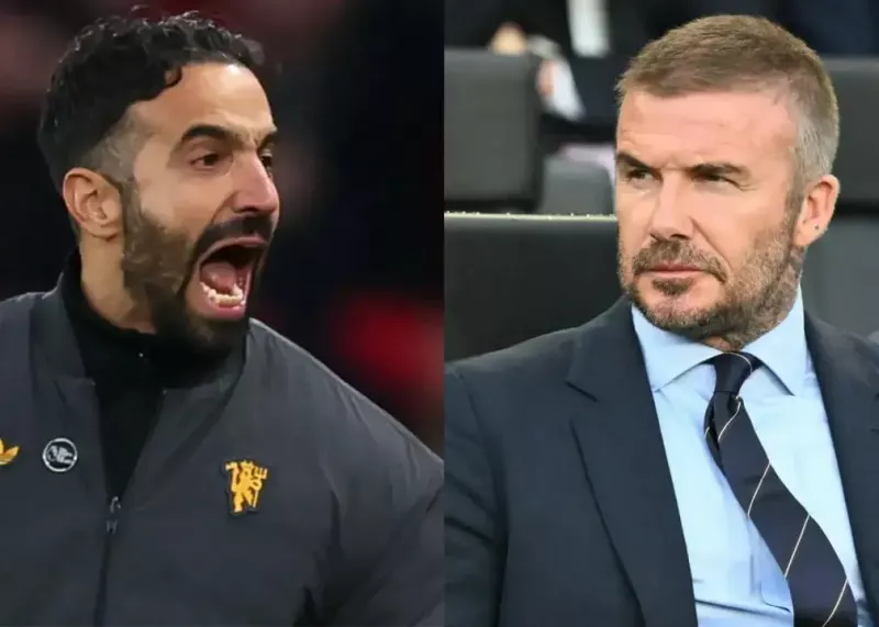 دیوید بکام اسطوره منچستریونایتد : آموریم سرمربی خوبی است