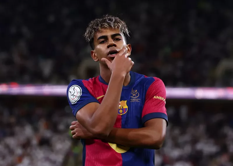 استوری حمایتی تیموتی شالامه از لامین یامال ستاره بارسلونا در اینستاگرام